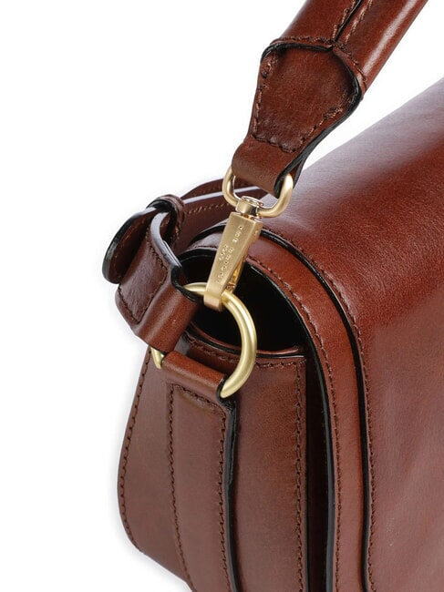 ILARIA Sac à bandoulière en cuir MARRON - Sacs pour Femme