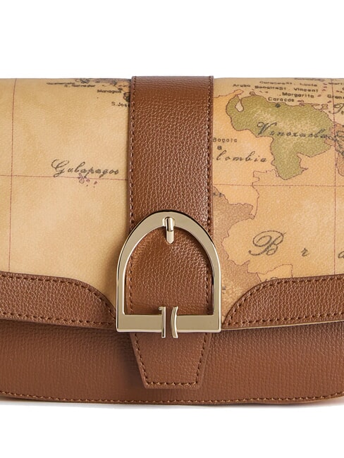 VALLEY GEO Sac &agrave; bandouli&egrave;re avec bandouli&egrave;re ch&acirc;taigne - Sacs pour Femme