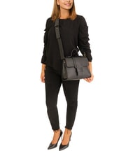 LESAC SABRINA Sac cartable Dollar en cuir noir - Sacs pour Femme - 6