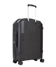 MARIO VALENTINO WOOD Chariot de taille moyenne noir - Valises Rigides - 5