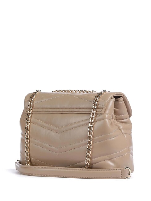 PRIVILEGE Petit sac bandoulière matelassé beige - Sacs pour Femme