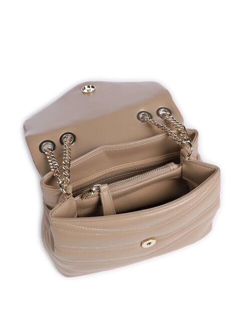 PRIVILEGE Petit sac bandoulière matelassé beige - Sacs pour Femme