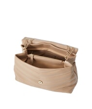 MARIO VALENTINO PRIVILEGE Sac bandoulière matelassé beige - Sacs pour Femme - 4