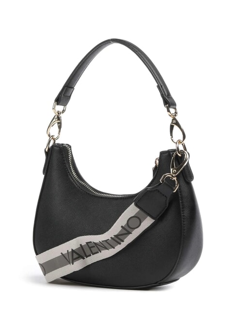 ZERO RE Sac &agrave; bandouli&egrave;re avec bandouli&egrave;re logot&eacute;e noir - Sacs pour Femme