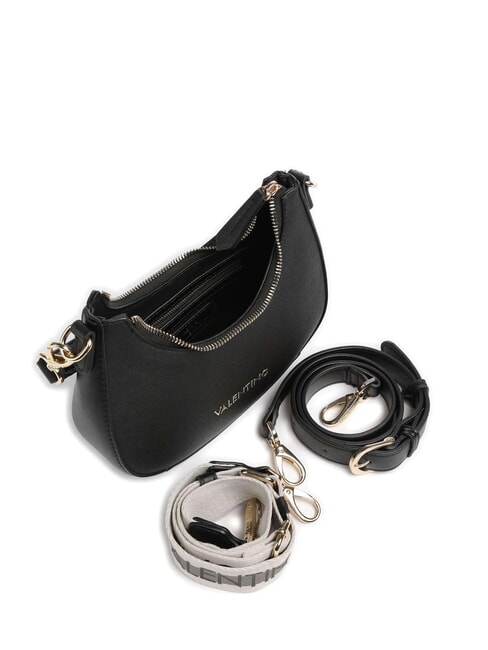 ZERO RE Sac &agrave; bandouli&egrave;re avec bandouli&egrave;re logot&eacute;e noir - Sacs pour Femme