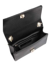 MARIO VALENTINO DIVINA Mini sac &agrave; bandouli&egrave;re noir/or - Sacs pour Femme - 4