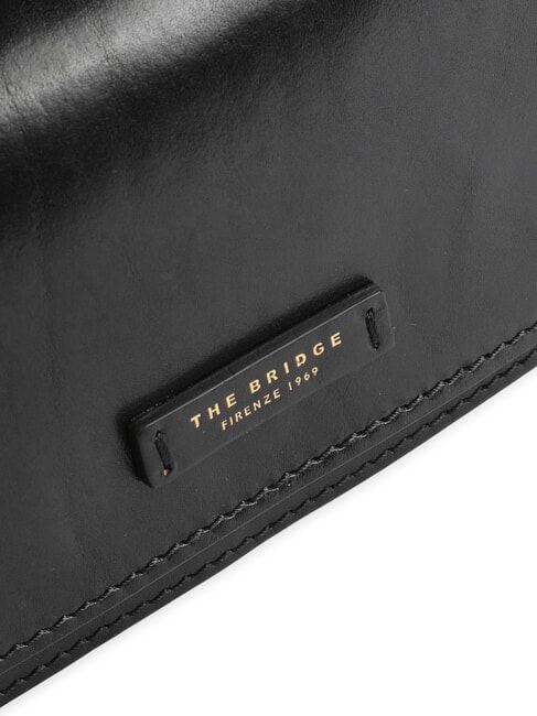 RUSTICI Sac à bandoulière en cuir black Gold - Sacs pour Femme