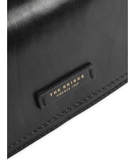 THE BRIDGE RUSTICI Sac à bandoulière en cuir black Gold - Sacs pour Femme - 3
