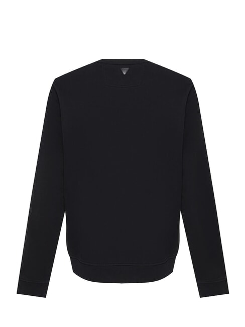 EMBRO ON SLEEVE  Sweat-shirt en coton mélangé jetbla - Pulls molletonnés