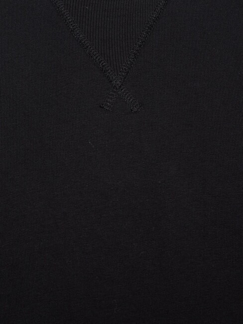 EMBRO ON SLEEVE  Sweat-shirt en coton mélangé jetbla - Pulls molletonnés