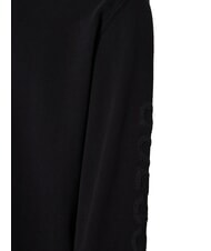 GUESS EMBRO ON SLEEVE  Sweat-shirt en coton mélangé jetbla - Pulls molletonnés - 4