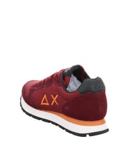 SUN68 TOM SOLID  Baskets Bordeaux - Chaussures Homme - 4