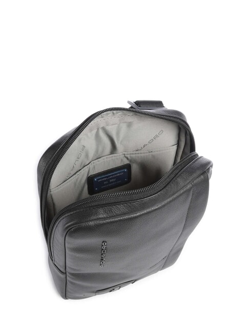 W137 Sac en cuir Noir - Sacs en Bandouli&egrave;res pour Homme