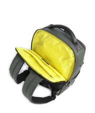 PIQUADRO CORNER SPECIALE GOMMATO  Sac à dos pour ordinateur portable 15,6" VERT - Sacs à dos pour ordinateur portable - 4