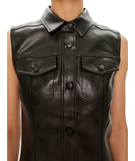 CALVIN KLEIN CK JEANS Robe sans manches jusqu'aux genoux ck noir - Vêtements femme - 5