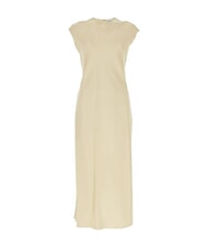 CALVIN KLEIN CK Robe midi découpée avec fentes latérales cendre de bois - Vêtements femme - 5