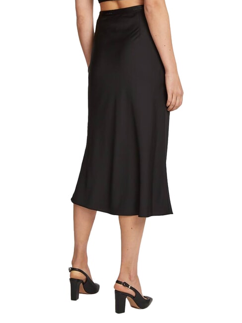 CK Jupe longuette brillante ck noir - Jupes pour femmes