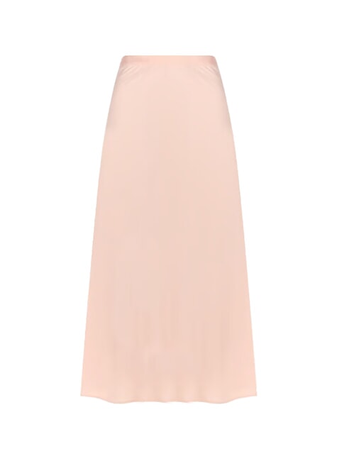 CK Jupe longuette brillante p&eacute;tale de blush - Jupes pour femmes