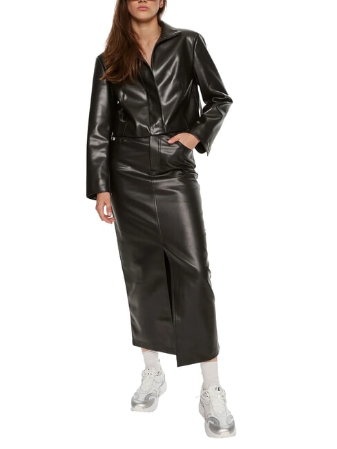 CK JEANS Jupe longue ck noir - Jupes pour femmes