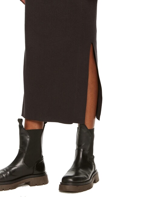 CK JEANS Jupe midi extensible ck noir - Jupes pour femmes