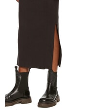 CALVIN KLEIN CK JEANS Jupe midi extensible ck noir - Jupes pour femmes - 4