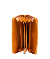 PIQUADRO CRAYON Portefeuille en cuir ORANGE - Portefeuilles Femme - 2