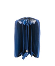 PIQUADRO CRAYON Portefeuille en cuir bleu - Portefeuilles Femme - 2