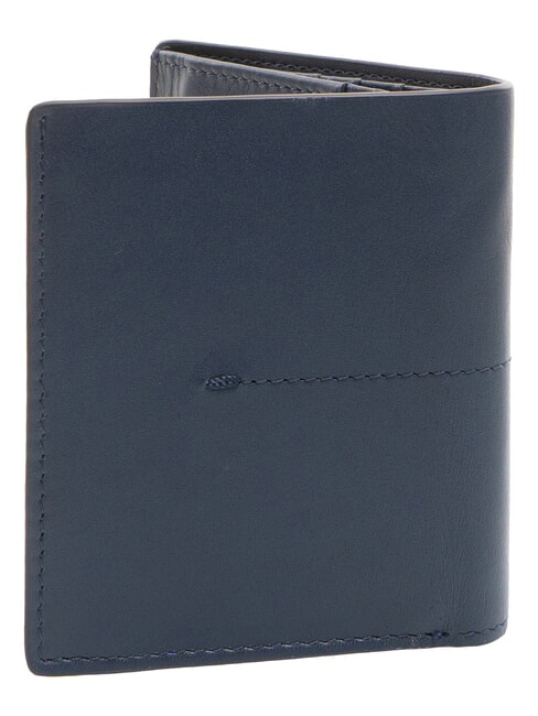 KIRI Portefeuille en cuir bleu - Portefeuilles Homme