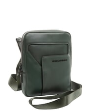 PIQUADRO W119 Sac iPad, en cuir VERT - Sacs en Bandouli&egrave;res pour Homme - 2