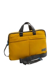 PIQUADRO PQ-RY Mallette pour ordinateur portable 15,6 pouces jaune noir - Porte Documents Travail - 2