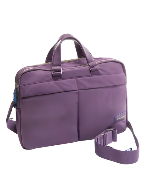 PQ-RY Mallette pour ordinateur portable 15,6 pouces FUXIA - Porte Documents Travail