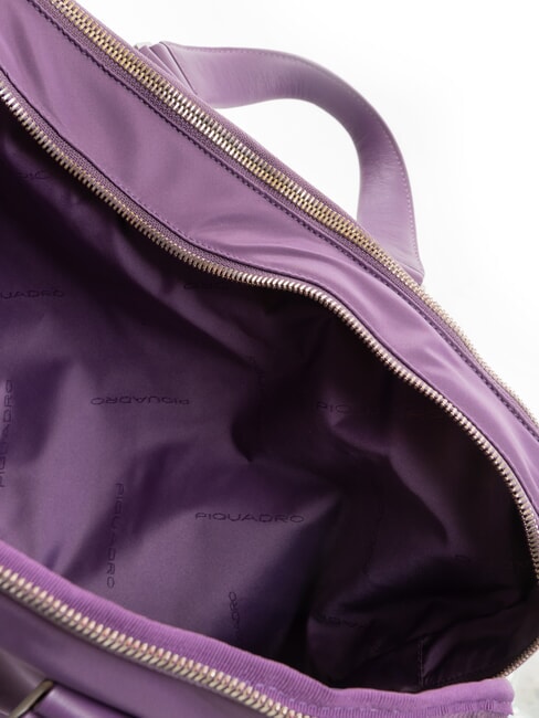 PQ-RY Mallette pour ordinateur portable 15,6 pouces FUXIA - Porte Documents Travail