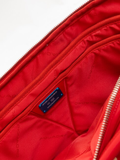 PQ-RY Mallette pour ordinateur portable 15,6 pouces ROUGE - Porte Documents Travail