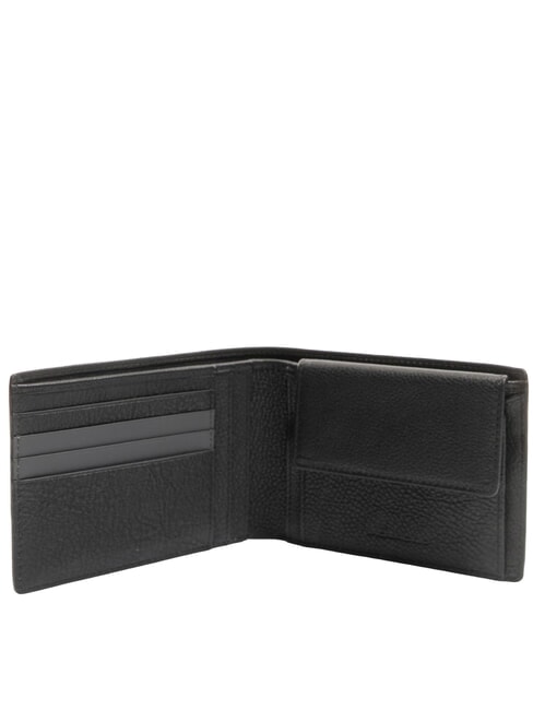 TALLIN Porte-feuille en cuire Noir - Portefeuilles Homme