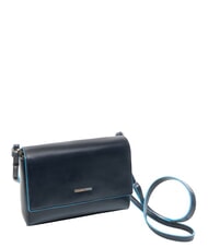 PIQUADRO BLUE SQUARE  Pochette avec bandouli&egrave;re bleu - Sacs pour Femme - 2