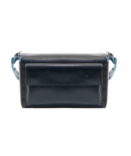 PIQUADRO BLUE SQUARE  Pochette avec bandouli&egrave;re bleu - Sacs pour Femme - 3