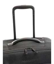 PIQUADRO X19 Trolley moyen avec poches Noir - Valises Semi-rigides - 4