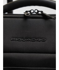 PIQUADRO X19 Trolley moyen avec poches Noir - Valises Semi-rigides - 5