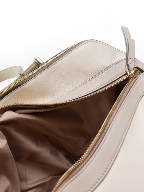 CIRCLE  CIRCLE Sac multifonction en cuir VERT / BEIGE - Porte Documents Travail