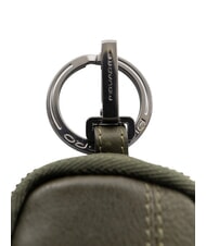 PIQUADRO RONNIE  Étui à clés/monnaie en cuir VERT - Porte-clés - 3