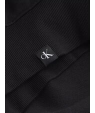 CALVIN KLEIN CK JEANS Sweat court zippé à capuche ck noir - Sweat-shirts pour femmes - 2