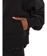 CALVIN KLEIN CK JEANS Sweat-shirt à col roulé entièrement zippé ck noir - Sweat-shirts pour femmes - 4