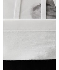 CALVIN KLEIN CK JEANS Sweat à capuche avec imprimé blanc brillant - Sweat-shirts pour femmes - 4