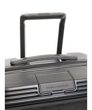 PIQUADRO BIZ Valise &agrave; roulettes avec support pour ordinateur Noir - Valises cabine - 5