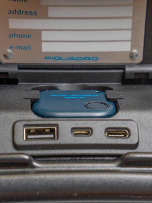 BIZ Valise &agrave; roulettes avec support pour ordinateur Noir - Valises cabine