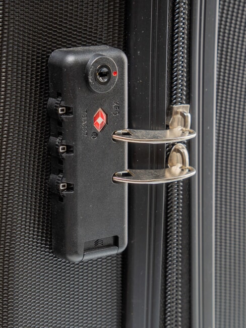 BUSINESS CASUAL Chariot &agrave; bagages &agrave; main Noir - Valises cabine