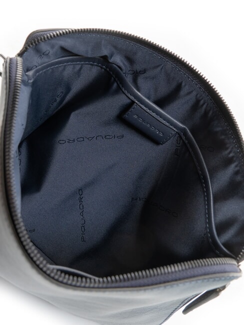 PAUL Pochette en cuir bleu - Sacs pour Femme