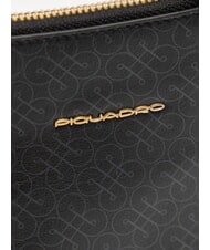 PIQUADRO FL Sac &agrave; bandouli&egrave;re Noir - Sacs pour Femme - 3