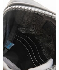 PIQUADRO CHARLIE Sac en cuir Noir - Sacs en Bandouli&egrave;res pour Homme - 5