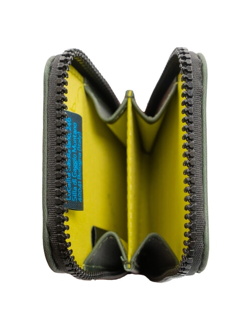 PQJ Porte-monnaie en cuir VERT - Portefeuilles Homme